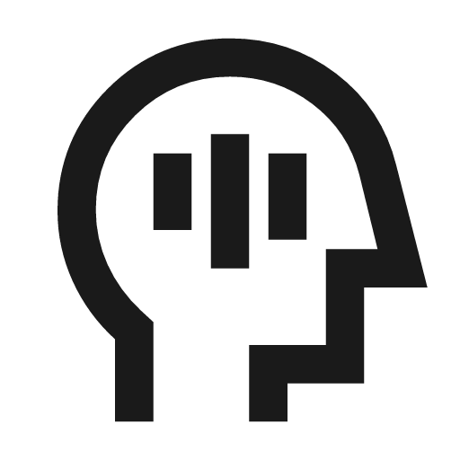 Mindfulness outline sharp icon, sharp-cornered style, from Material Symbols