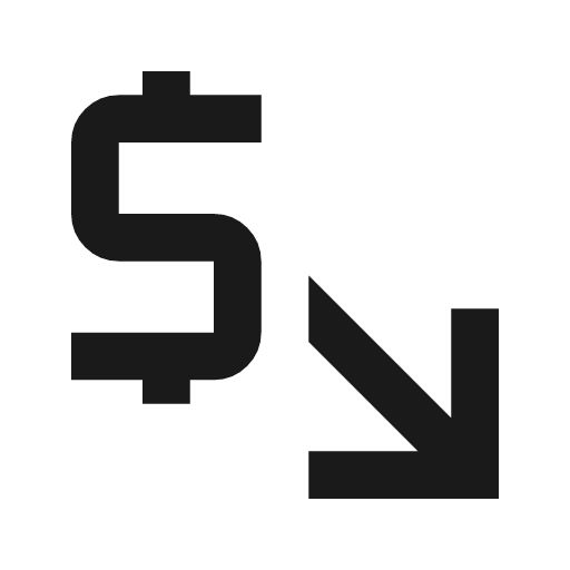Mintmark icon, solid style, from Material Symbols