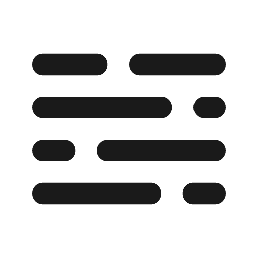 Mist icon, solid style, from Material Symbols