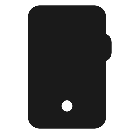 Mobile 2 icon, solid style, from Material Symbols