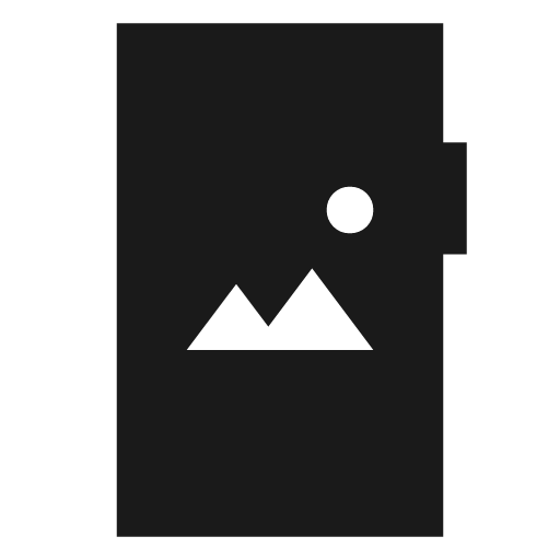 Mobile screensaver sharp icon, sharp-cornered style, from Material Symbols