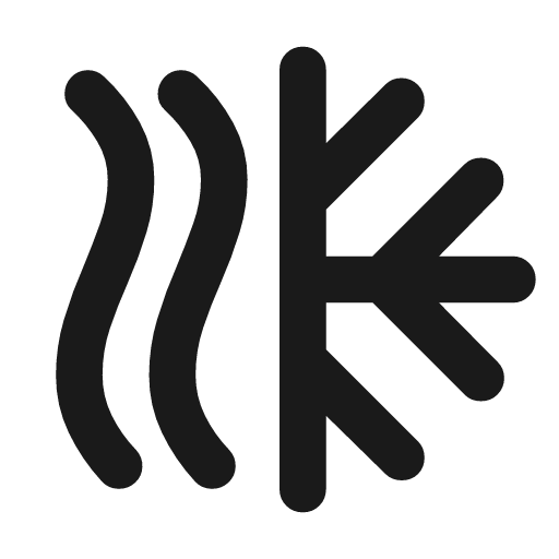 Mode dual icon, solid style, from Material Symbols