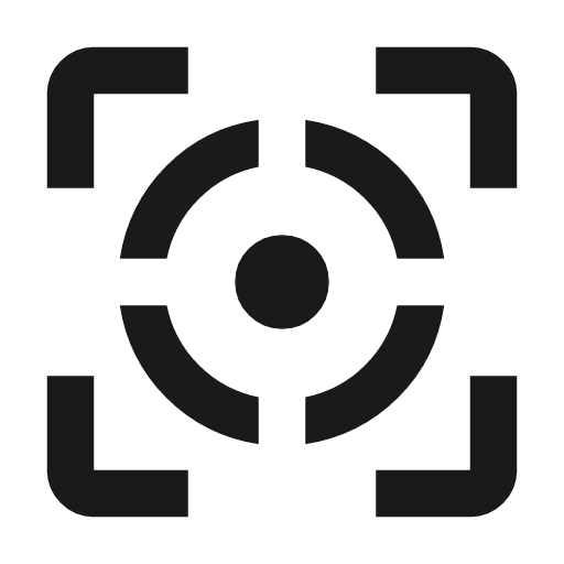 Motion sensor active icon, solid style, from Material Symbols