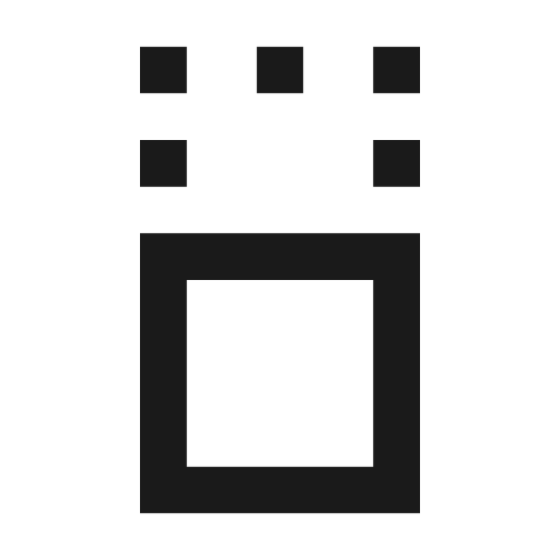 Move selection down outline icon, outline style, from Material Symbols