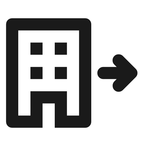Moving ministry outline rounded icon, rounded style, from Material Symbols