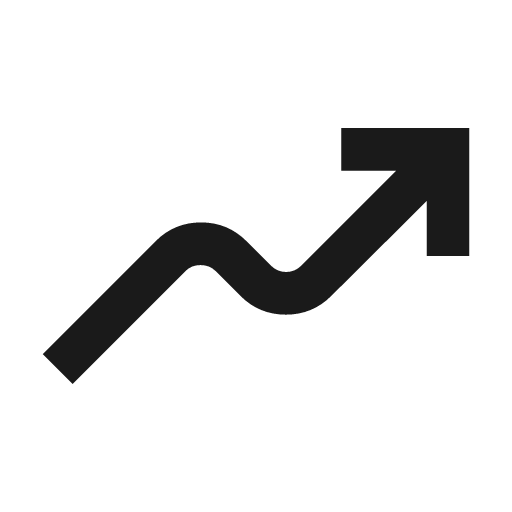 Moving icon, solid style, from Material Symbols