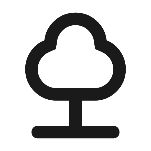 Nature outline rounded icon, rounded style, from Material Symbols