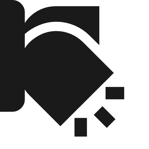 Nest cam floodlight sharp icon, sharp-cornered style, from Material Symbols