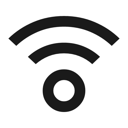 Nest remote comfort sensor outline icon, outline style, from Material Symbols