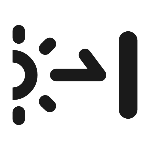 Nest sunblock rounded icon, rounded style, from Material Symbols