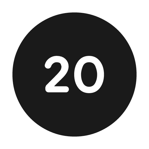 Nest thermostat zirconium eu rounded icon, rounded style, from Material Symbols