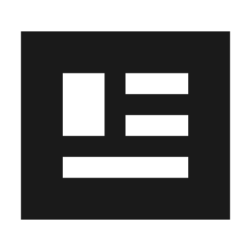 Newsmode sharp icon, sharp-cornered style, from Material Symbols