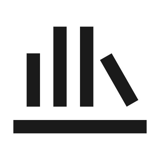 Newsstand icon, solid style, from Material Symbols