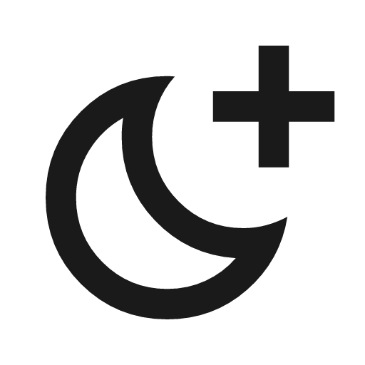 Night sight max outline icon, outline style, from Material Symbols