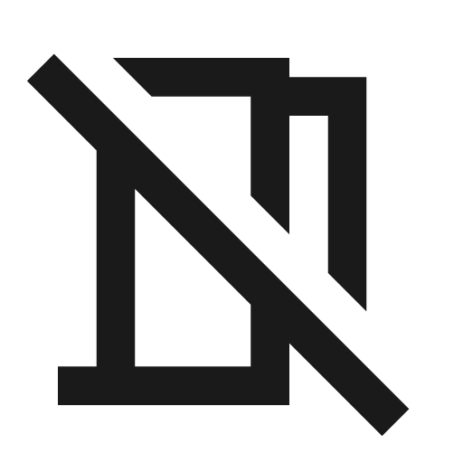 No meeting room outline icon, outline style, from Material Symbols