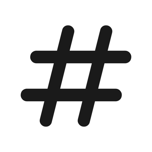 Numbers rounded icon, rounded style, from Material Symbols