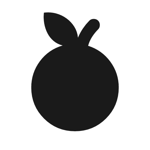 Nutrition icon, solid style, from Material Symbols