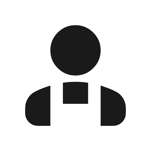 Person apron rounded icon, rounded style, from Material Symbols