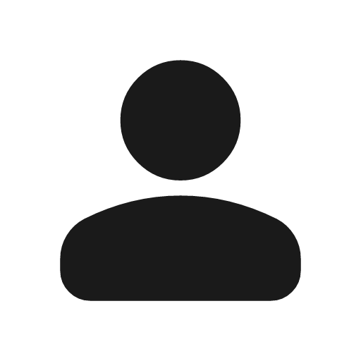 Person rounded icon, rounded style, from Material Symbols