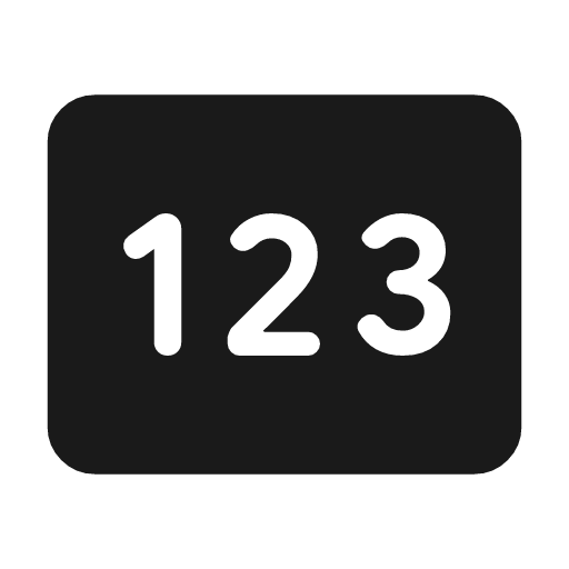 Pin rounded icon, rounded style, from Material Symbols