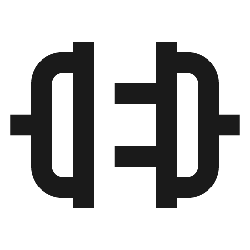 Plug connect outline icon, outline style, from Material Symbols