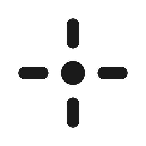 Point scan rounded icon, rounded style, from Material Symbols