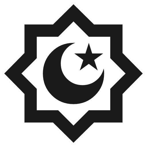 Prayer times outline icon, outline style, from Material Symbols