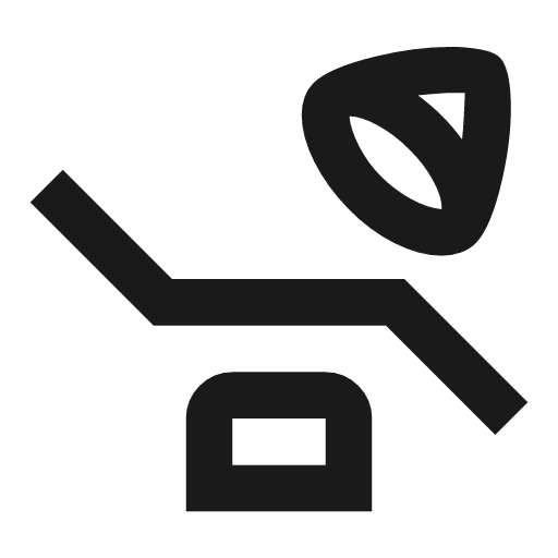 Procedure outline icon, outline style, from Material Symbols