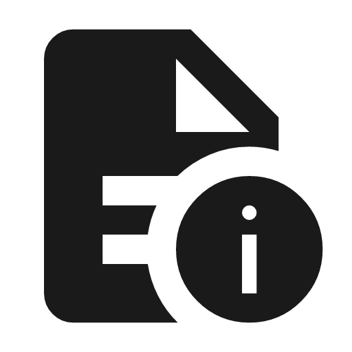 Quick reference icon, solid style, from Material Symbols