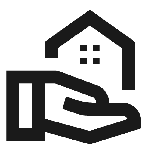Real estate agent outline icon, outline style, from Material Symbols