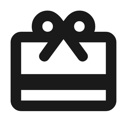 Redeem rounded icon, rounded style, from Material Symbols