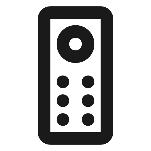 Remote gen outline icon, outline style, from Material Symbols