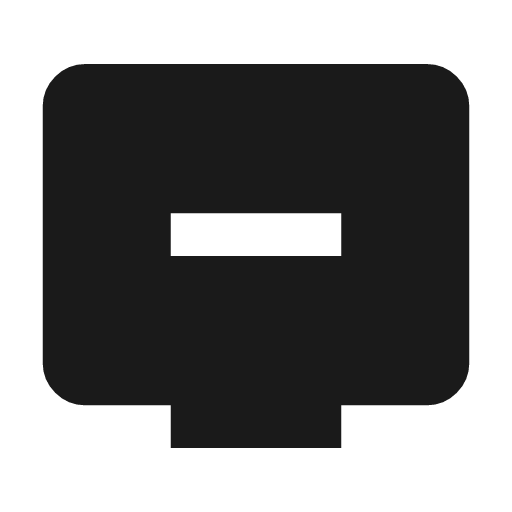Remove from queue icon, solid style, from Material Symbols