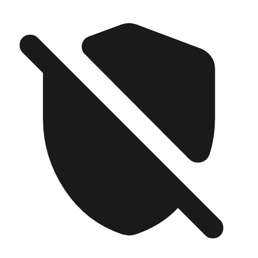 Remove moderator rounded icon, rounded style, from Material Symbols