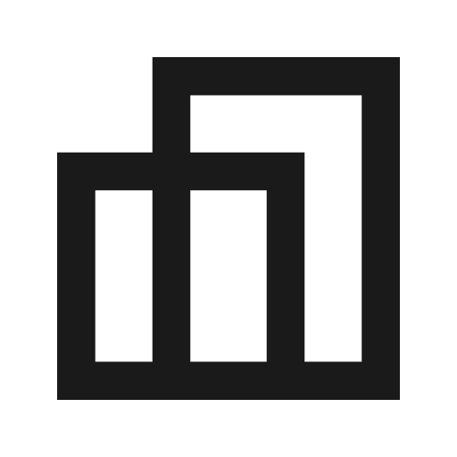 Responsive layout outline icon, outline style, from Material Symbols