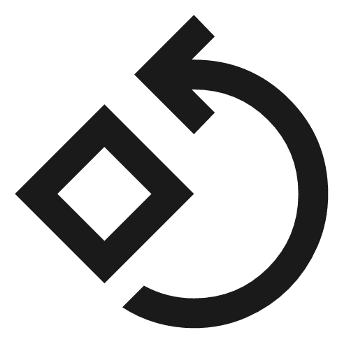 Rotate 90 degrees ccw outline icon, outline style, from Material Symbols