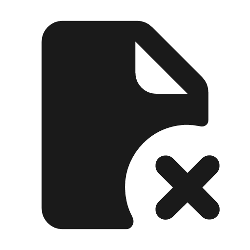 Scan delete rounded icon, rounded style, from Material Symbols