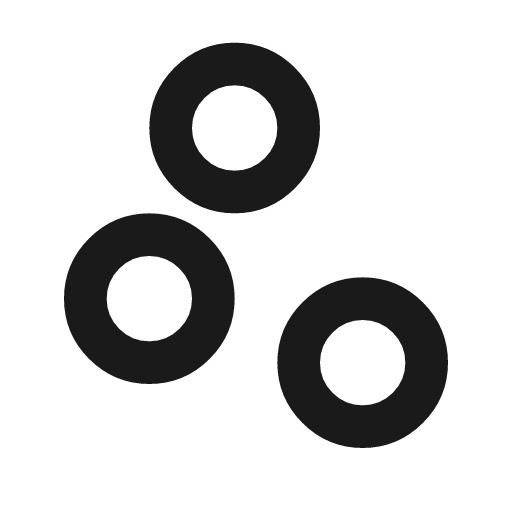 Scatter plot outline icon, outline style, from Material Symbols