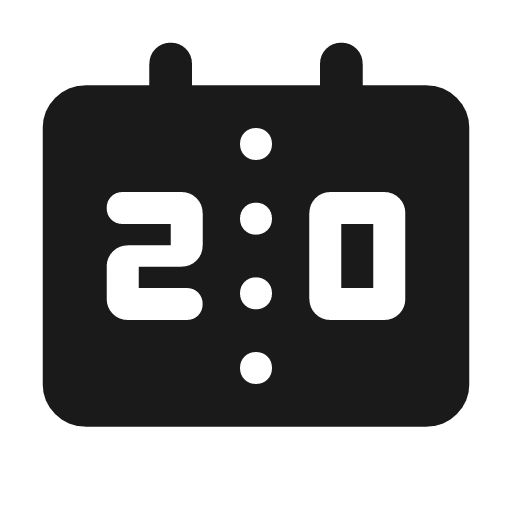 Scoreboard rounded icon, rounded style, from Material Symbols