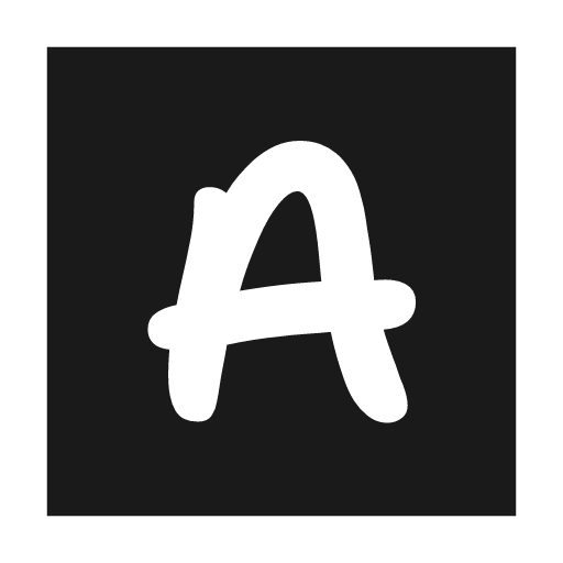 Script sharp icon, sharp-cornered style, from Material Symbols