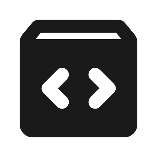 Sdk rounded icon, rounded style, from Material Symbols