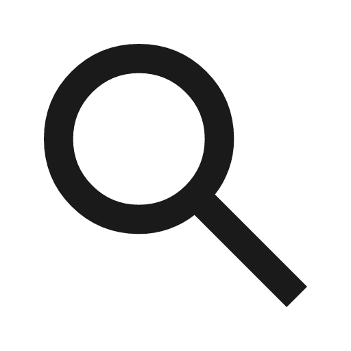 Search icon, solid style, from Material Symbols