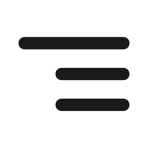 Segment rounded icon, rounded style, from Material Symbols