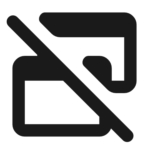 Select window off rounded icon, rounded style, from Material Symbols