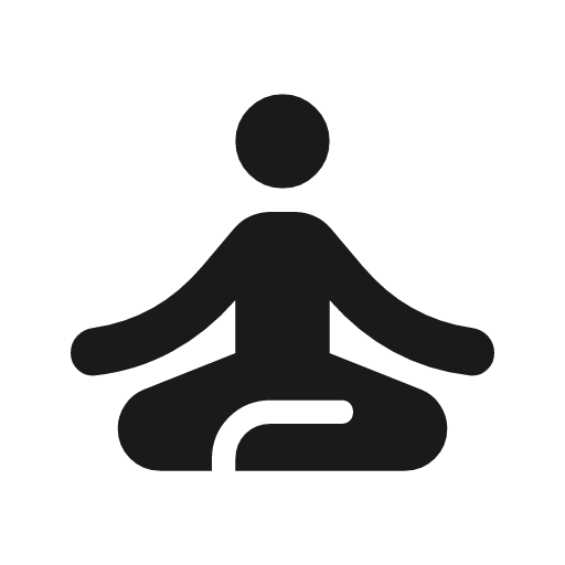 Self improvement rounded icon, rounded style, from Material Symbols