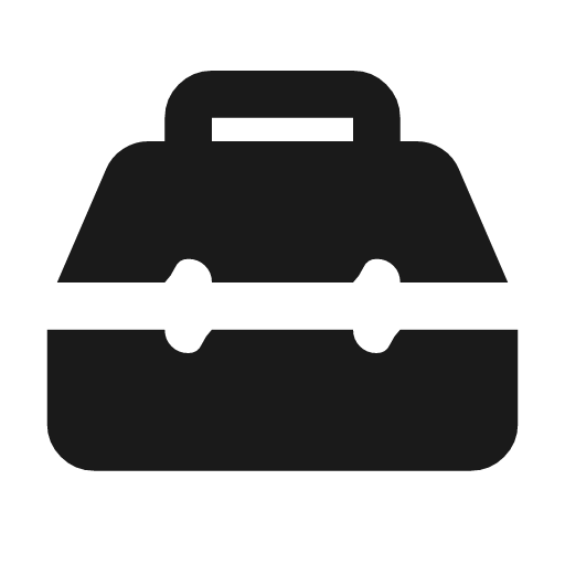Service toolbox rounded icon, rounded style, from Material Symbols