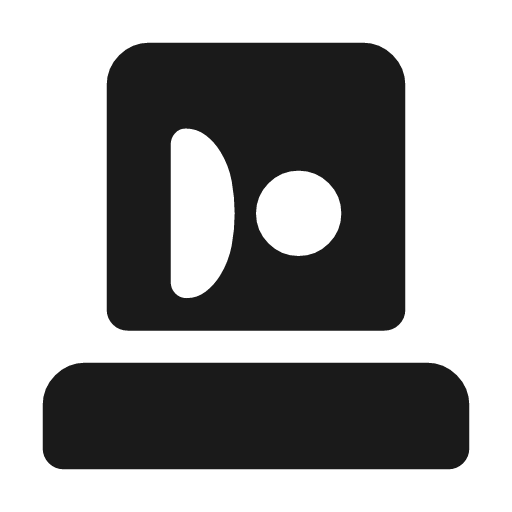 Smart card reader rounded icon, rounded style, from Material Symbols
