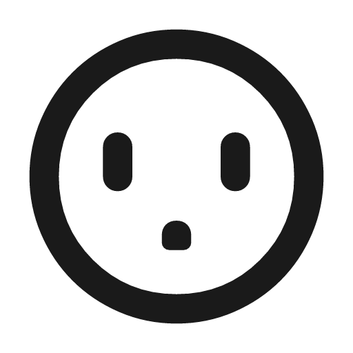 Smart outlet outline rounded icon, rounded style, from Material Symbols