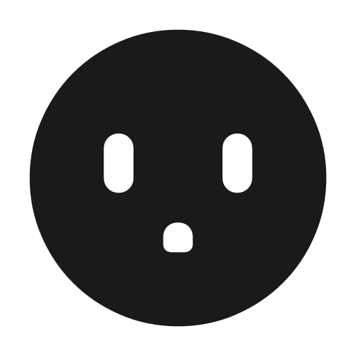 Smart outlet rounded icon, rounded style, from Material Symbols