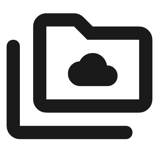 Smb share outline rounded icon, rounded style, from Material Symbols